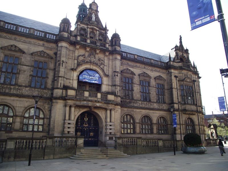 For those attending our city centre heritage walk/Cathedral tour this evening, we're meeting at Sheffield Town Hall steps at 6pm, which look like this: #ISCLR23 <a href="/Centre_4_Legend/">Centre for Contemporary Legend</a> <a href="/ISCLR/">Contemporary Legend</a>