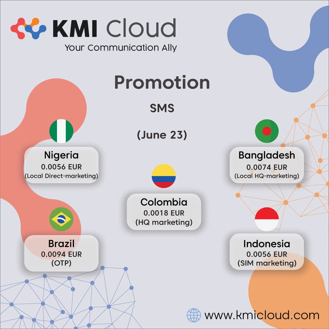 KmiCapitalLtd's tweet image. Elevate Your Communication Strategy on LinkedIn! Discover the power of our premium SMS routes for seamless global connectivity. Boost your network, engage with industry leaders, and enhance your brand presence.
 Join us today to unlock unlimited opportunities. #SMSRoutes #networ