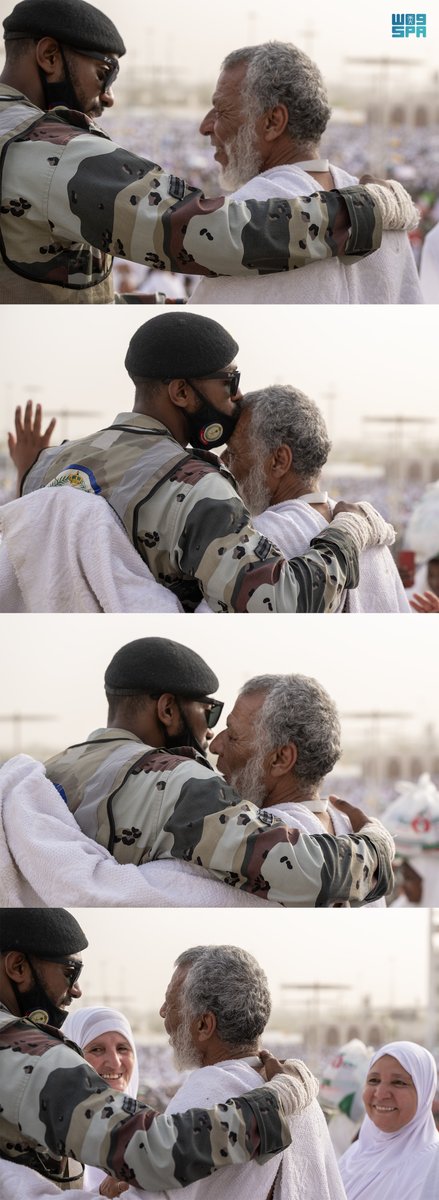 SPAregions's tweet photo. #صور_واس 

رجال الأمن مع ضيوف الرحمن.. العون واللطف.

#واس_حج44 | #بسلام_آمنين
#واس_عام https://t.co/NgqkMgfmoA