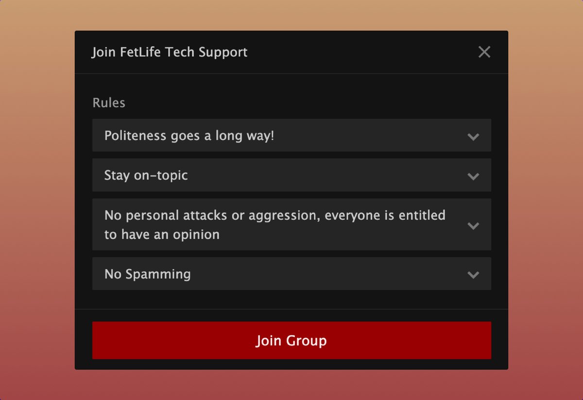 We've introduced a simpler way to join groups. Read all about it here: fetlife.com/releases/2023-…