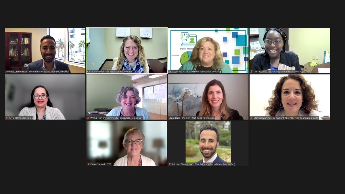 Kellie Alexander (@kelalexander_) on Twitter photo <a href="/ThePattersonFdn/">The Patterson Foundation</a> #TPFFellow <a href="/MichaelJZim/">Michael Zimmerman</a> leads our 8th #Funder2Funder Workshop: What it Means to Drive Systems Change in Digital Access. Thank you, presenters: Keyla Hernandez-Ulloa W/ <a href="/FCC/">FCC</a> Wilma Norton W/ <a href="/CFTampaBay/">CFTampaBay</a> & Laura Rath W/ ArchstoneFdn #DigitalAccess4All <a href="/readingby3rd/">Campaign for Grade-Level Reading</a> <a href="/ThePattersonFdn/">The Patterson Foundation</a> #TPFFellow <a href="/MichaelJZim/">Michael Zimmerman</a> leads our 8th #Funder2Funder Workshop: What it Means to Drive Systems Change in Digital Access. Thank you, presenters: Keyla Hernandez-Ulloa W/ <a href="/FCC/">FCC</a> Wilma Norton W/ <a href="/CFTampaBay/">CFTampaBay</a> & Laura Rath W/ ArchstoneFdn #DigitalAccess4All <a href="/readingby3rd/">Campaign for Grade-Level Reading</a>