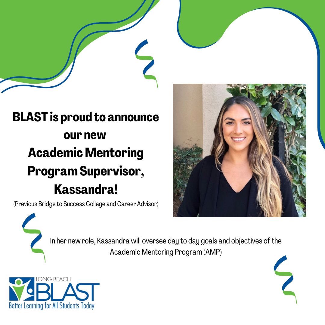 LongBeachBLAST's tweet photo. BLAST would like Congratulate and announce recent promotions on our Team! 🎉📣
 
We are incredibly Thankful to have them on our Team and look forward to reaching new milestones with our Programs this upcoming year 🎉 https://t.co/gMu0zqOxgq