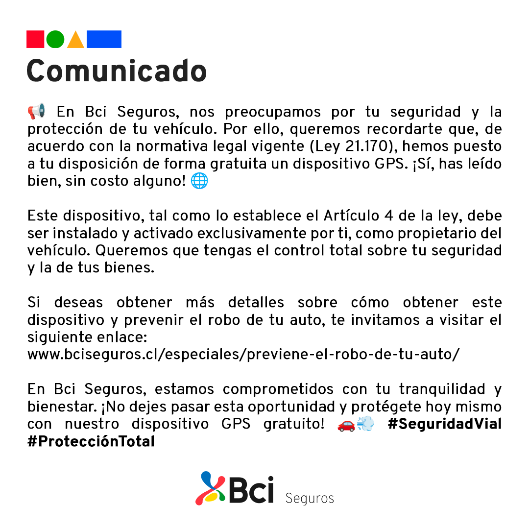 Bci Seguros tweet media