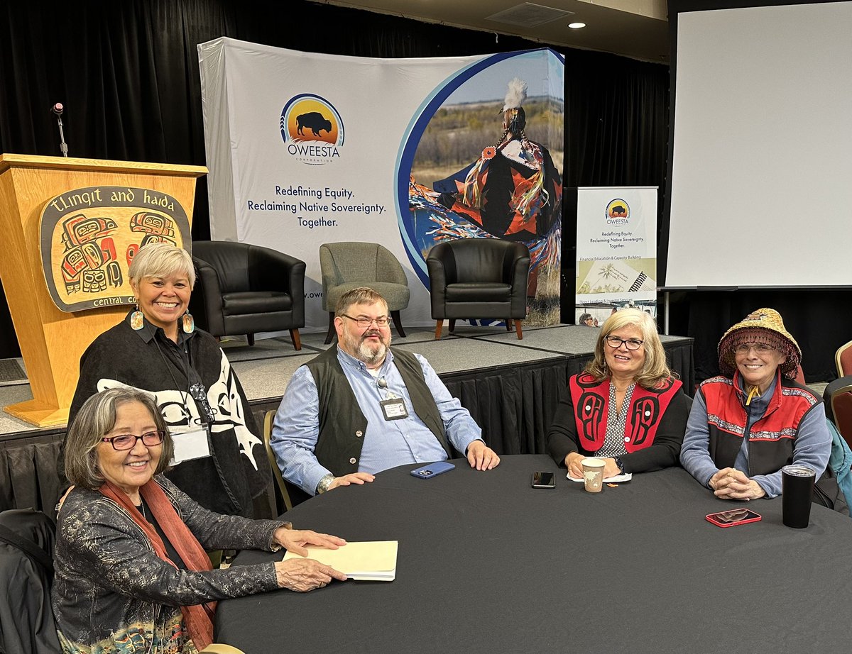 RD_Alaska's tweet image. 48 #NativeCDFIs gathering here represent 48 sovereign nations!  @usdaRD looks forward to building new partnerships, improving access to financial resources, and listening how we can better support rural communities. #CAC23 @SHInstitute @tlingithaida #RoundTable #CircularEconomy