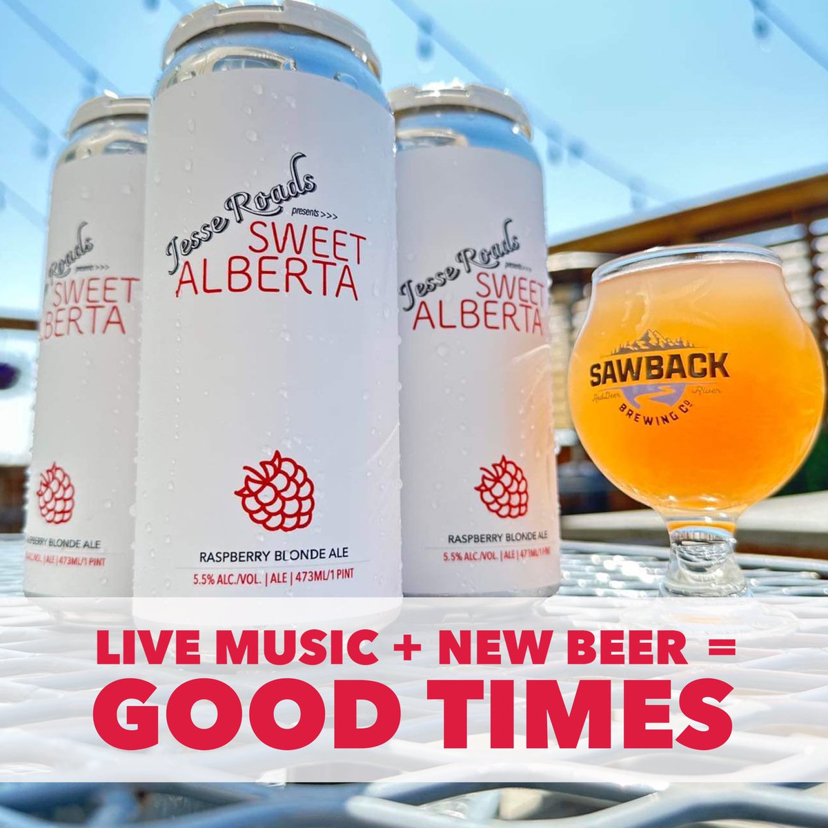 FRIDAY JUNE 30TH at Sawback Brewing Co.! New beer release party! We’re gonna do a live show with the band to celebrate 🎉 Come see us play Sweet Alberta LIVE! See you there buds✌️💜🎸

#livemusic #sawbackbrewery #jesseroads #sweetalberta #craftbeer #liveband #milesthomas