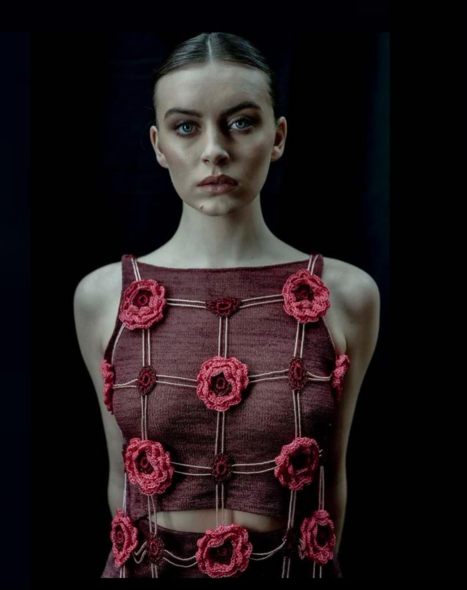 Close Up from a shoot for @CuddyMarion by @pmchugh_digital 🌺🌺
#crochet #knit #knitwear #beading #handbeading #handbeaded #crochetflowers #poppies #irishfashion #Irishknitwear #madeinlimerick