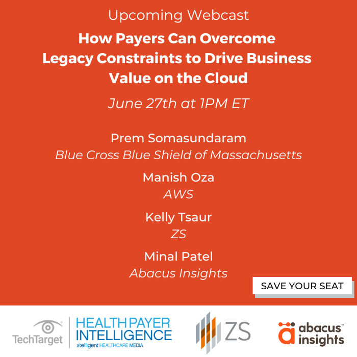 [Today's #Webcast] Join us for "How #Payers Can Overcome Legacy Constraints to Drive Business Value on the #Cloud" to discuss #technology &amp; #data transformation for payers and its benefits to performance in core operations, analytics and innovation.
bit.ly/3PkrbG1