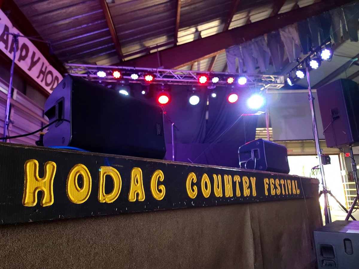 OlsenMediaEnt's tweet photo. We are exactly 1 week away from our biggest event of the year, @Hodag Country Fest Pavilion!!

This year O.M.E Productions will be providing Stage Lighting Production only on July 5-9th. https://t.co/JJVYfbh7KX