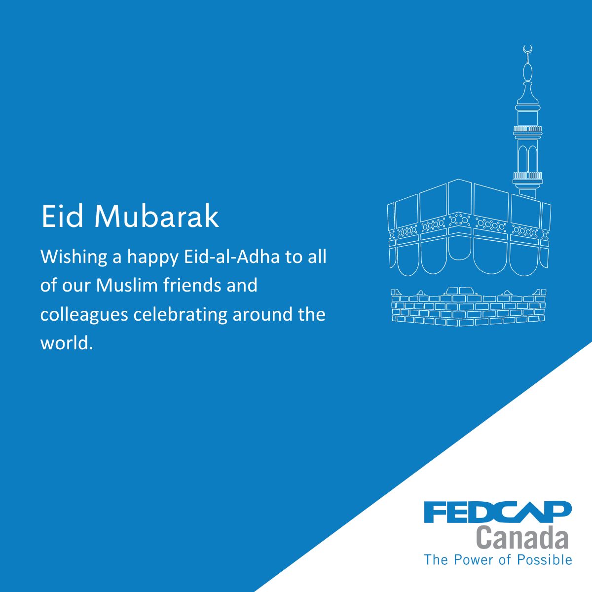 Wishing a blessed Eid to all those celebrating ✨