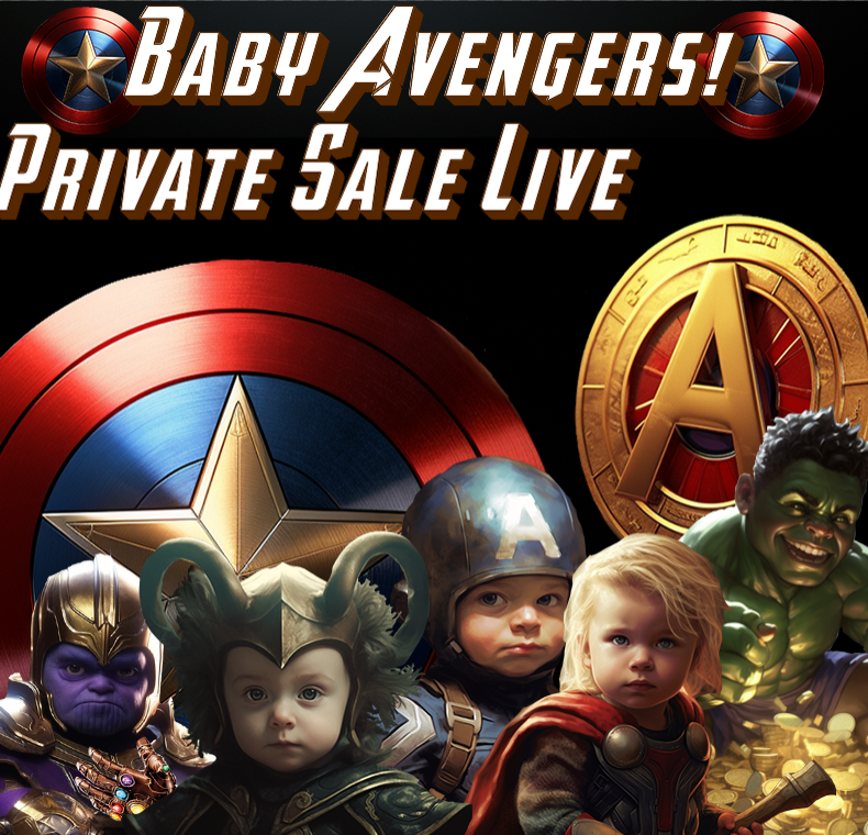 BabyAvengers's tweet photo. @elonmusk Hyperstition will always win this game.😏

Private Sale Live! 

 https://t.co/6EN3NOgfqY WEBSITE LIVE!  https://t.co/mYFEuboKDH   TESTNET CONTRACT LIVE!
   https://t.co/1ncTwCEgUR… 📷

https://t.co/E7sQE4O7xm https://t.co/A3J62Rn3HT