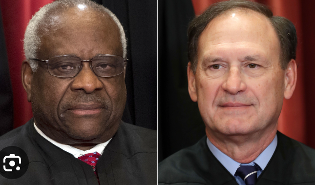 In Tuesday's ruling on #MoorevHarper, the two most conservative and unethical members of the Supreme Court, Alito and Thomas, voted to allow Republicans to maintain control of elections in a case that could have had devastating impact on the 2024 election.