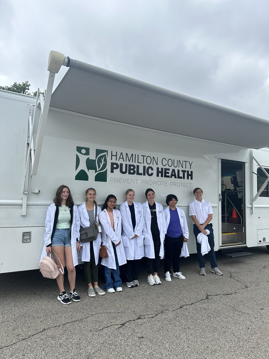 myTAPHEALTH's tweet photo. Friday was an eye-opening day for our #TAPHealth students at @HamCoHealth! They gained valuable insights all about Public Health and got to learn many of the numerous areas this career focuses on to create healthier communities. 🌎👩⚕️ #PublicHealth https://t.co/X8uDUe90cI