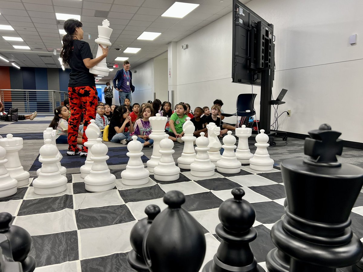 disdactivities's tweet photo. Elementary Chess Camp Day 2 is in full swing with 284 students from 27 schools in attendance playing a variety of chess games and participating in mini chess tournaments throughout the week. https://t.co/KltA5RCMLv