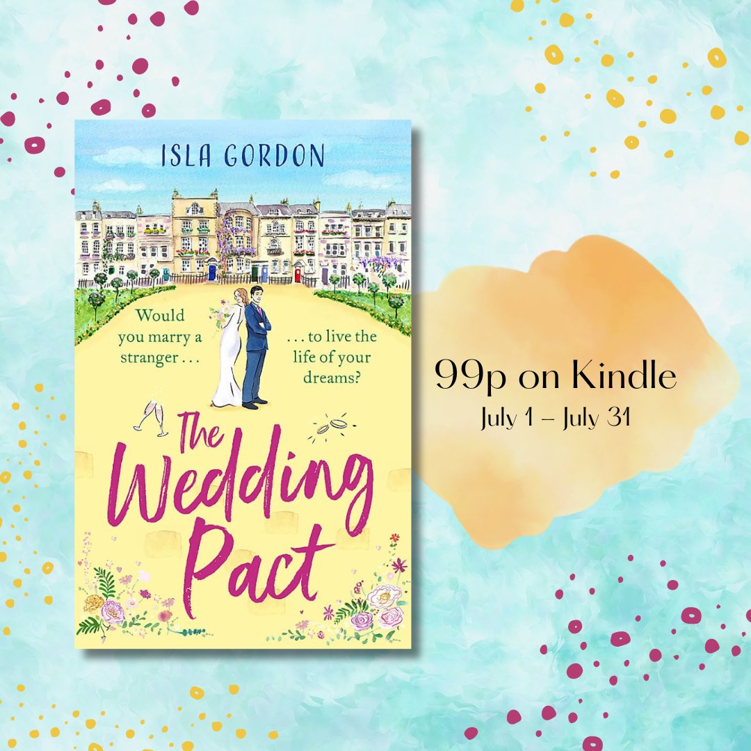 😍KINDLE DEAL😍
THE WEDDING PACT by <a href="/LisaWritesStuff/">Lisa Dickenson - Author</a> is 99p on Kindle for the entire month of July! 
Enjoy!