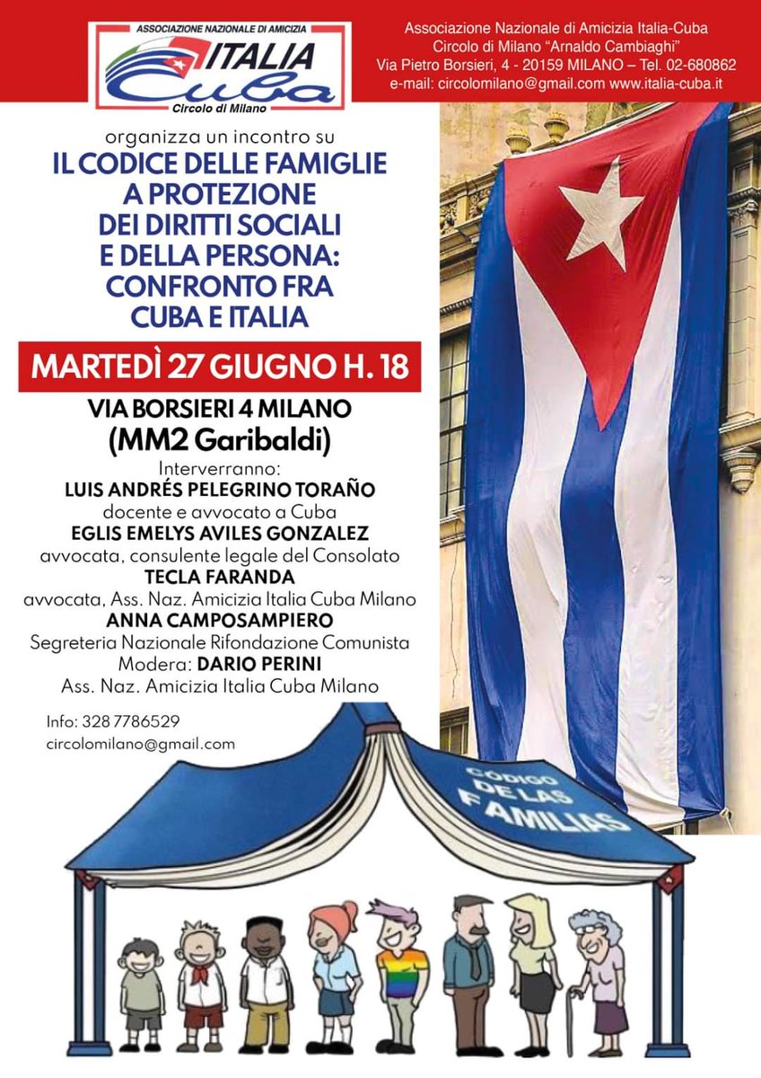 🇨🇺 Siamo online per questa iniziativa organizzata con <a href="/AsNazItaliaCuba/">ItaliaCuba Nazionale</a> Milano. Con la nostra compagna <a href="/ACamposampiero/">Anna Camposampiero</a> #Cuba