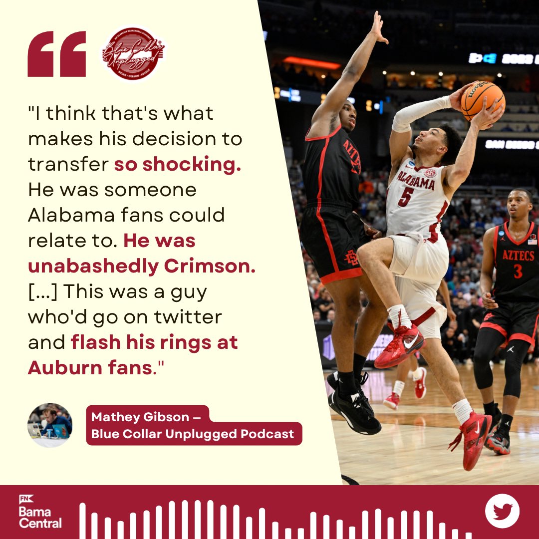 Jahvon Quinerly: Complicated legacy, or one that’s writ in Crimson flame? 

#RollTide | #BlueCollarBasketball 

🎧: si.com/college/alabam…