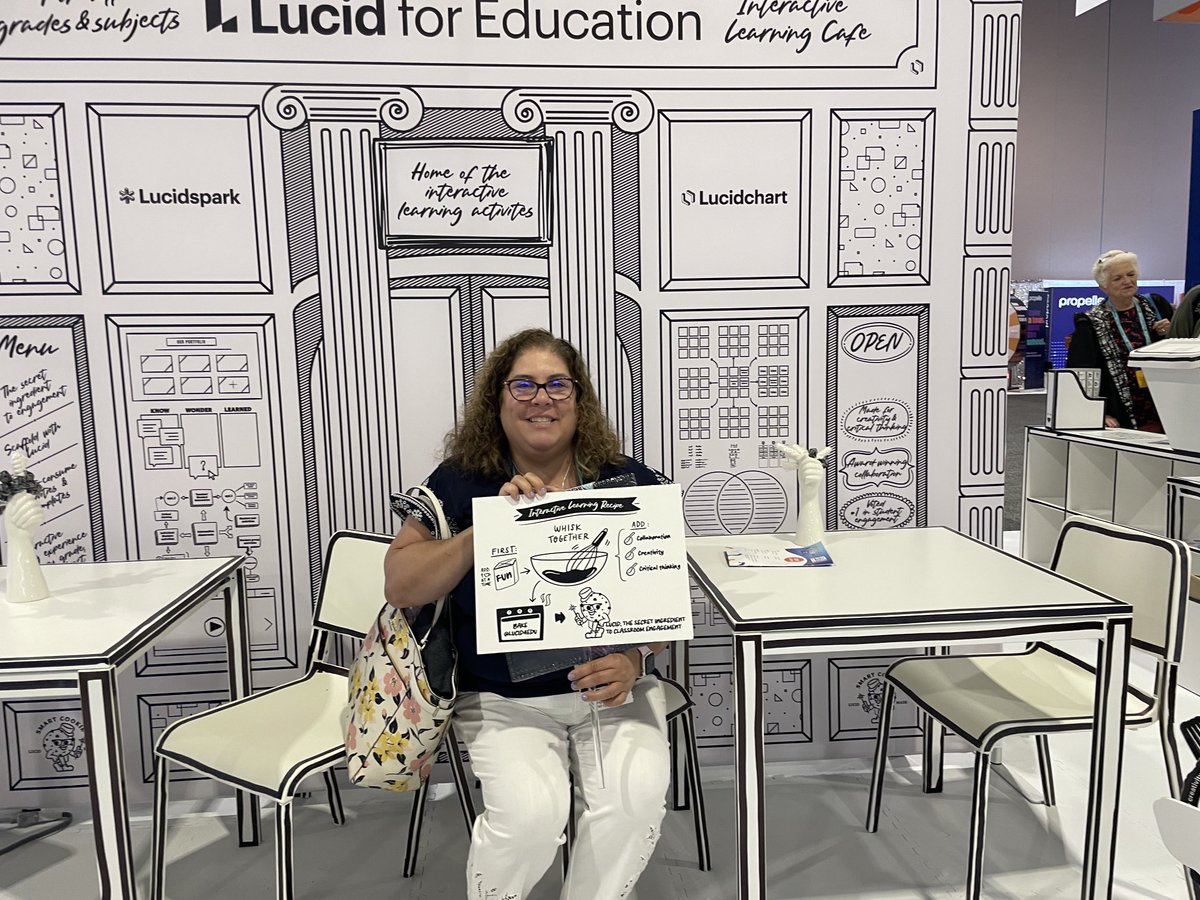 Fun ⁦@Lucid4Edu⁩ at #IsteLive23!