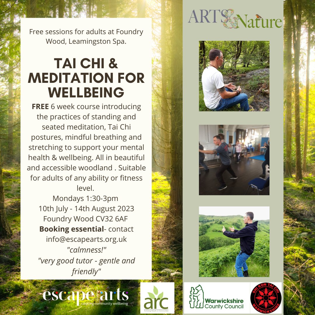 arccic (@arccic) on Twitter photo We're excited to be co-delivering this 6 week course with <a href="/Escape_Arts/">Escape Arts</a> <a href="/FoundryWood/">Foundry Wood</a> Booking essential foundrywood.co.uk/events/tai-chi… We're excited to be co-delivering this 6 week course with <a href="/Escape_Arts/">Escape Arts</a> <a href="/FoundryWood/">Foundry Wood</a> Booking essential foundrywood.co.uk/events/tai-chi…