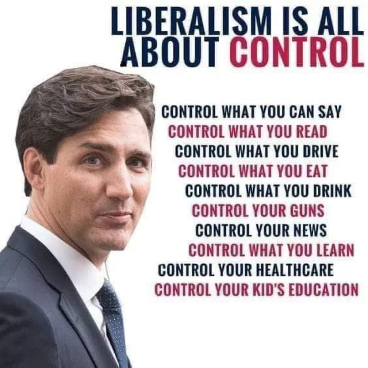 @MichelleLA1981 Satan has countless henchmen and mistresses, among them false prophets and wolves in sheep’s clothing. Trudeau is one of them. #LiberalismIsACult #TrudeauDestroyingCanada #Shameless #Immoral #Corrupt #Evil #Dictatorial #TrudeauDestroyingCanada #LiberalismIsTheRealPandemic