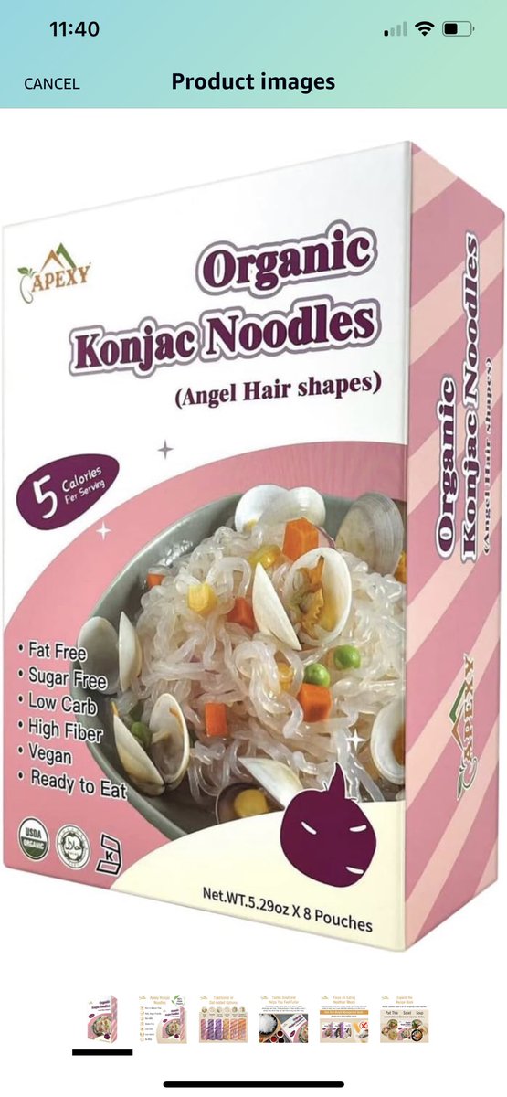 Can’t wait to try these konica noodles!! hope they’re not too bad!!! They’re 5 calories???