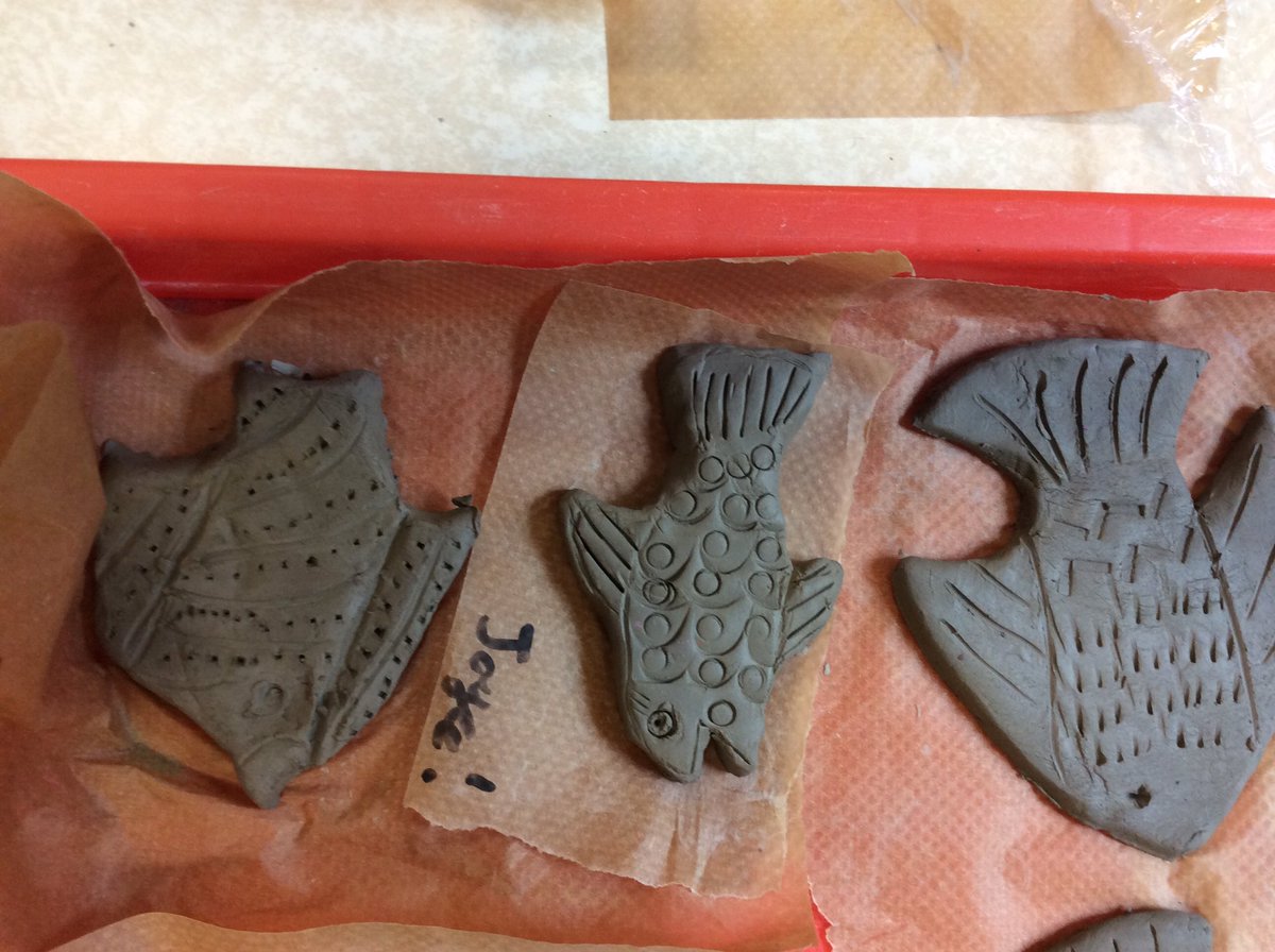 bps_y4's tweet photo. Eggardon had fun creating their own clay creatures. https://t.co/JE8zkzbbt7