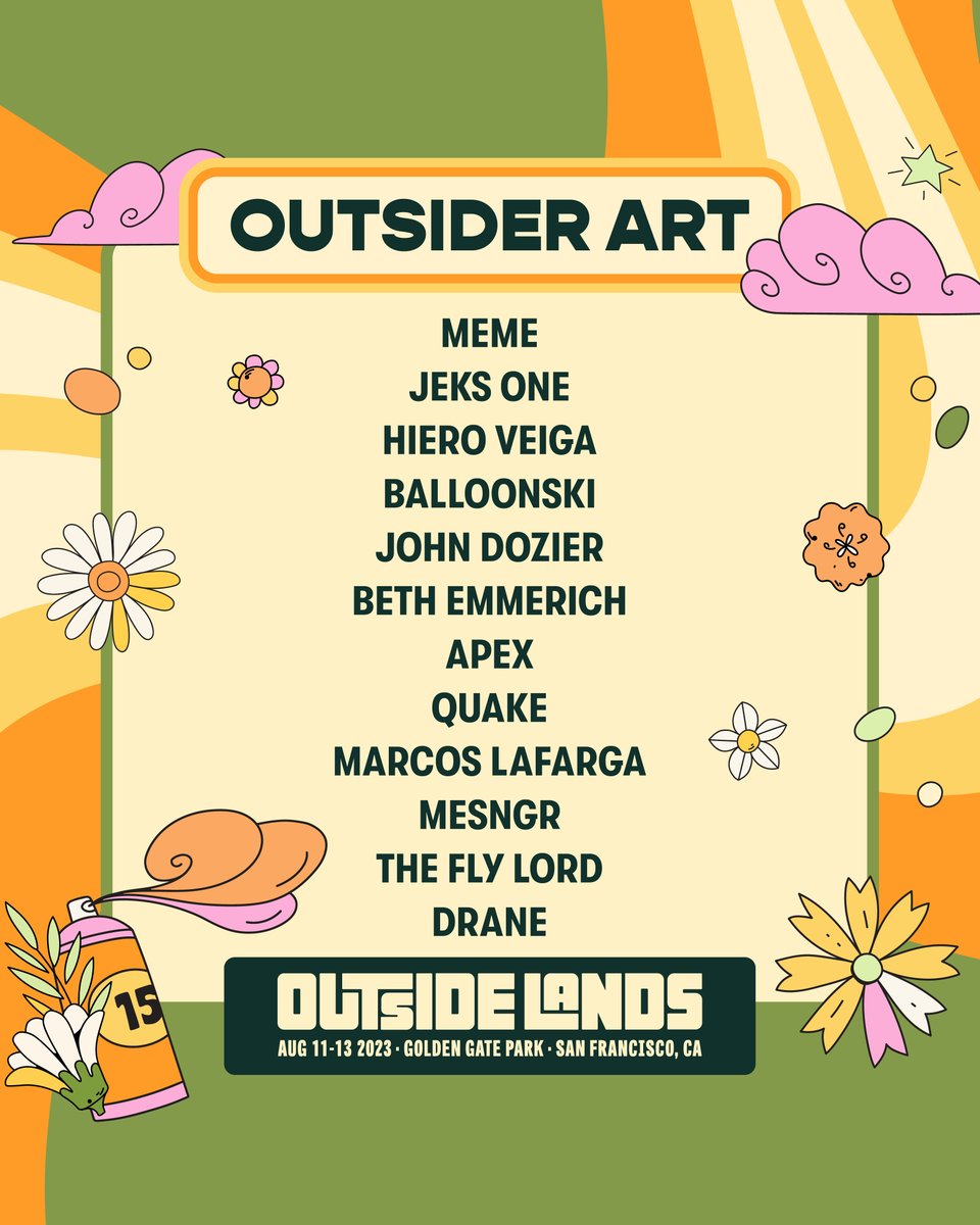 Outside Lands lineup