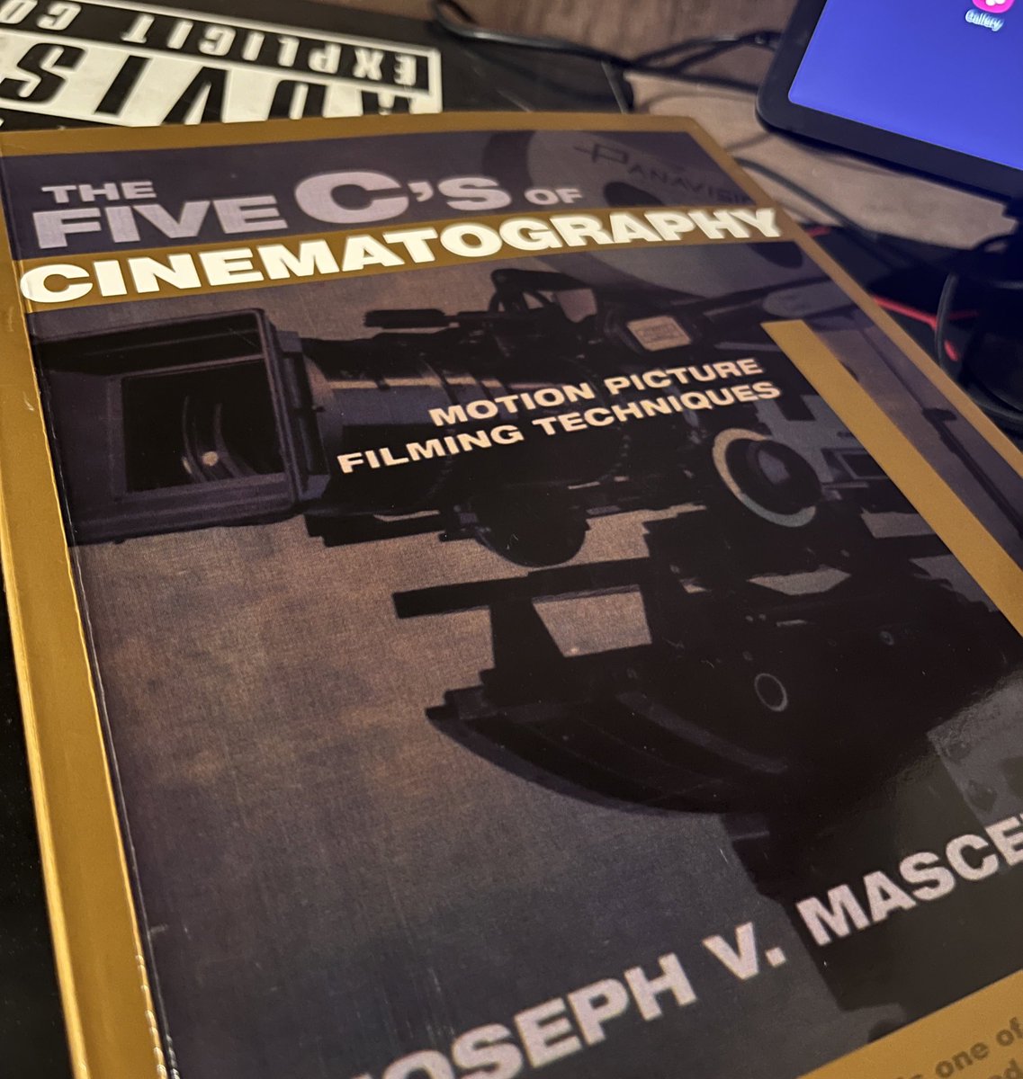 wellitsbharath's tweet photo. One of my friend suggested me this….!
Will try to finish it soon…
“ The Five C’s Of Cinematography ”
#FilmingTechniques #cinematography https://t.co/GhPMW6uiLA
