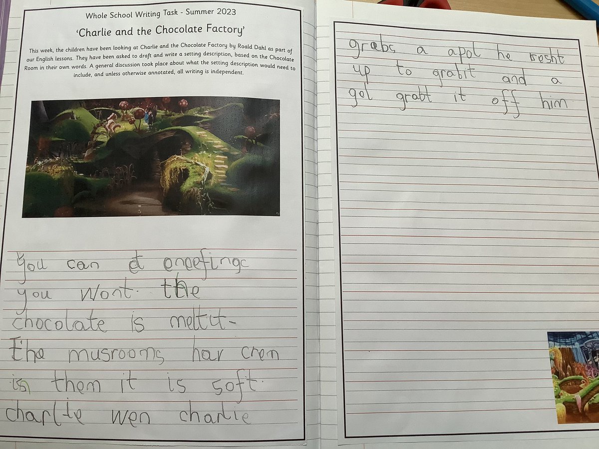 GRPAHazel's tweet image. The progress in writing from September is amazing. Go Hazel class!!!! A lovely book showcasing their writing journey has been brilliant this year. #amazing #eyfsrocks
