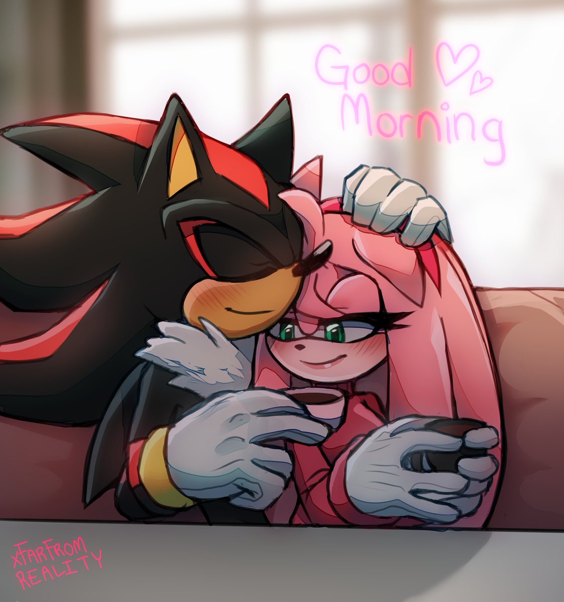 Shadamy Week: Early Morning (Day 1) #shadamyweek2023 #shadamyweek #shadowthedgehog #amyrose #shadamy