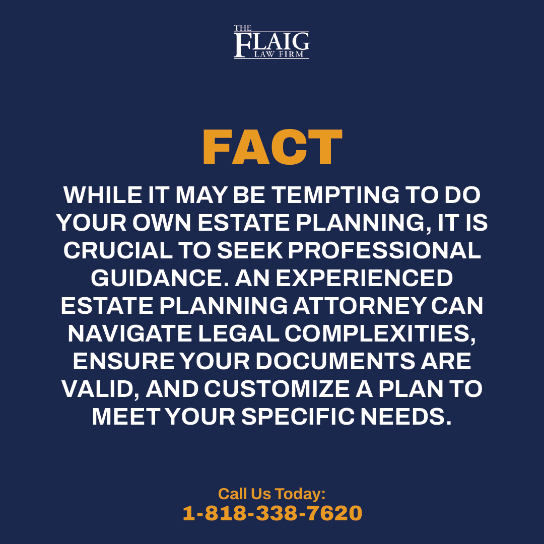 Maximize the benefits of professional guidance. Our skilled team at Flaig Law is here to guide you through the estate planning journey. 
Let us provide the guidance and peace of mind you deserve.

#EstatePlanning  #FlaigLaw #EstateLaw #AssetProtection #EstateAttorney