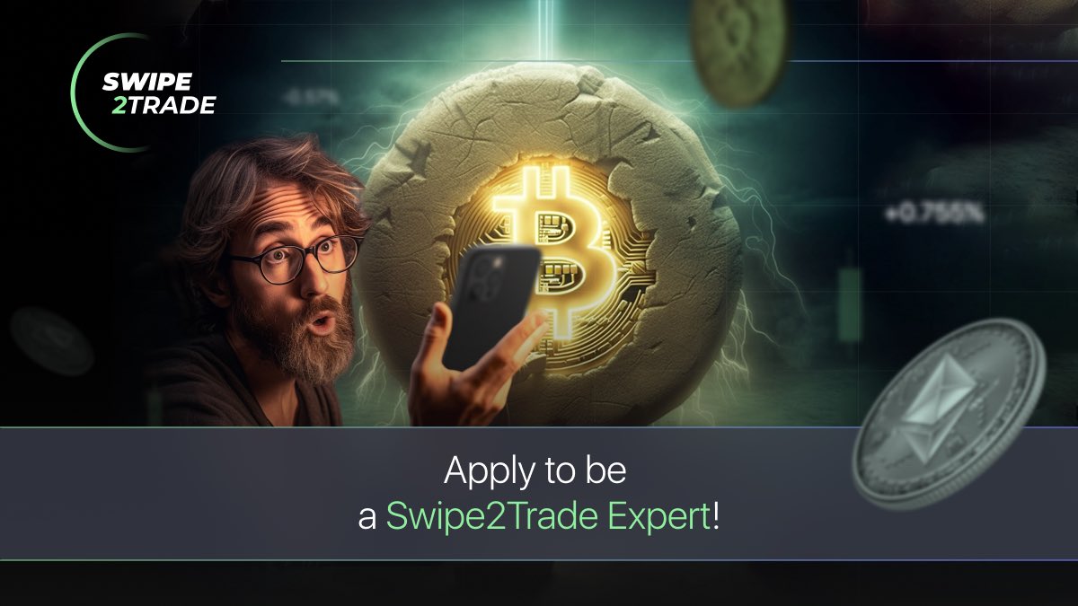 Are you:

👉 An experienced trader 
👉 Keen to build an audience and monetise your trading activity/advice

👨🏻‍💻 If that sounds like you, then why not apply to be one of Swipe2Trade's experts?

Head here - swipe2trade.io - and click 'Apply' below 'For Experts'