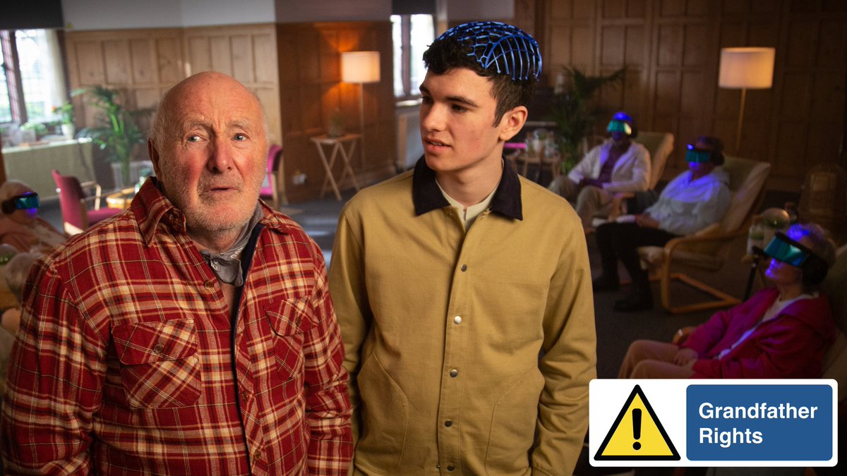 Our short film 'Grandfather Rights' airs on BBC 1 Wales tonight at 10.40pm. Perfect for anyone who likes futuristic health and safety satires.
