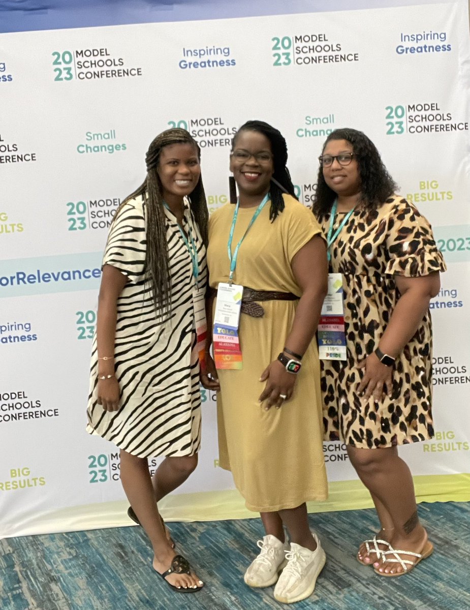 Even during the summer our teachers are hard at work, learning and preparing for the upcoming school year!

 Ms. Robinson, Ms. Langford and Mrs.Skanes are representing our school at this years Model Schools Conference!!

#GoGators | #WeStriveforGreatness | #MPSRising