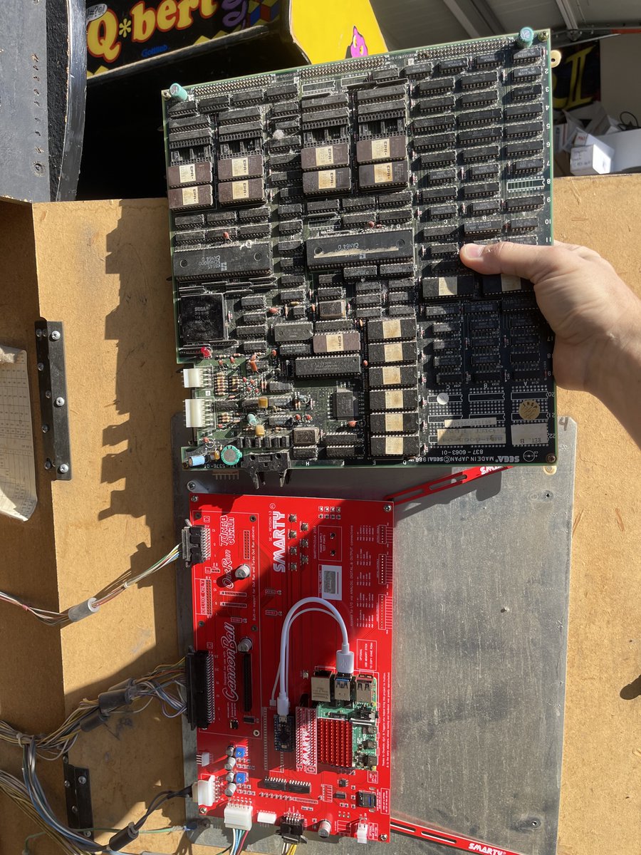 ralph_retro's tweet image. I&apos;m typically not a fan of solutions like this because they&apos;re often not very good but man, the SmartyPi freaking rocks.  The engineering and design effort that went into this is impressive.  I will for sure be doing a video on this... very cool! #sega #emulation #arcade