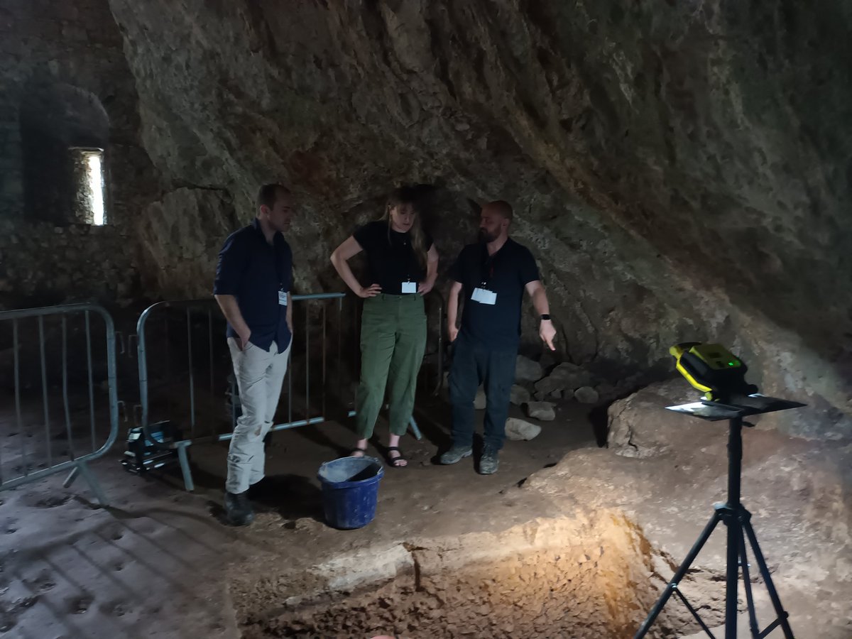 Wogan Cavern (@wogancavern) on Twitter photo That's a wrap! (For now...)
We've had a great few days filming with <a href="/ancientstristan/">Tristan Hughes</a> and the team <a href="/HistoryHit/">History Hit💥</a>
If you're interested in Wales, cave #archaeology and/or early #prehistory watch this space for the forthcoming episode all about <a href="/WoganCavern/">Wogan Cavern</a> That's a wrap! (For now...)
We've had a great few days filming with <a href="/ancientstristan/">Tristan Hughes</a> and the team <a href="/HistoryHit/">History Hit💥</a>
If you're interested in Wales, cave #archaeology and/or early #prehistory watch this space for the forthcoming episode all about <a href="/WoganCavern/">Wogan Cavern</a>