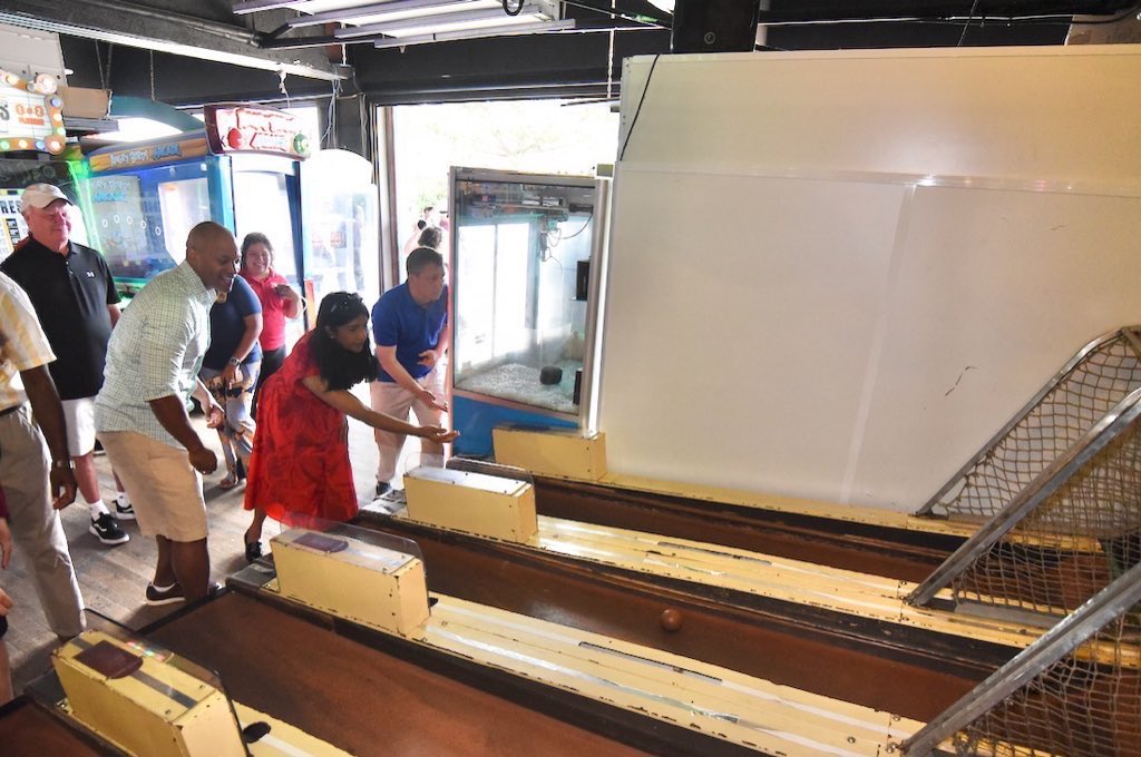 It’s officially summer! And what better way to spend a summer day than in Ocean City with some sightseeing, some fried food, and skee-ball?

Thank you, Mayor Meehan, for showing @GovWesMoore and I around today!