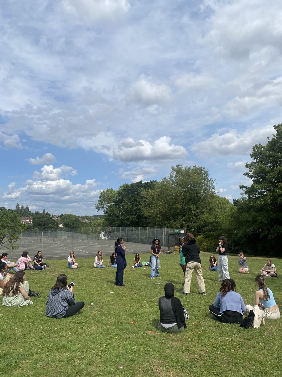 One of the team building activities which formed part of our 2023 Sixth Form induction day. Current Year 11 students and external Year 11 students working together, problem solving and making connections.