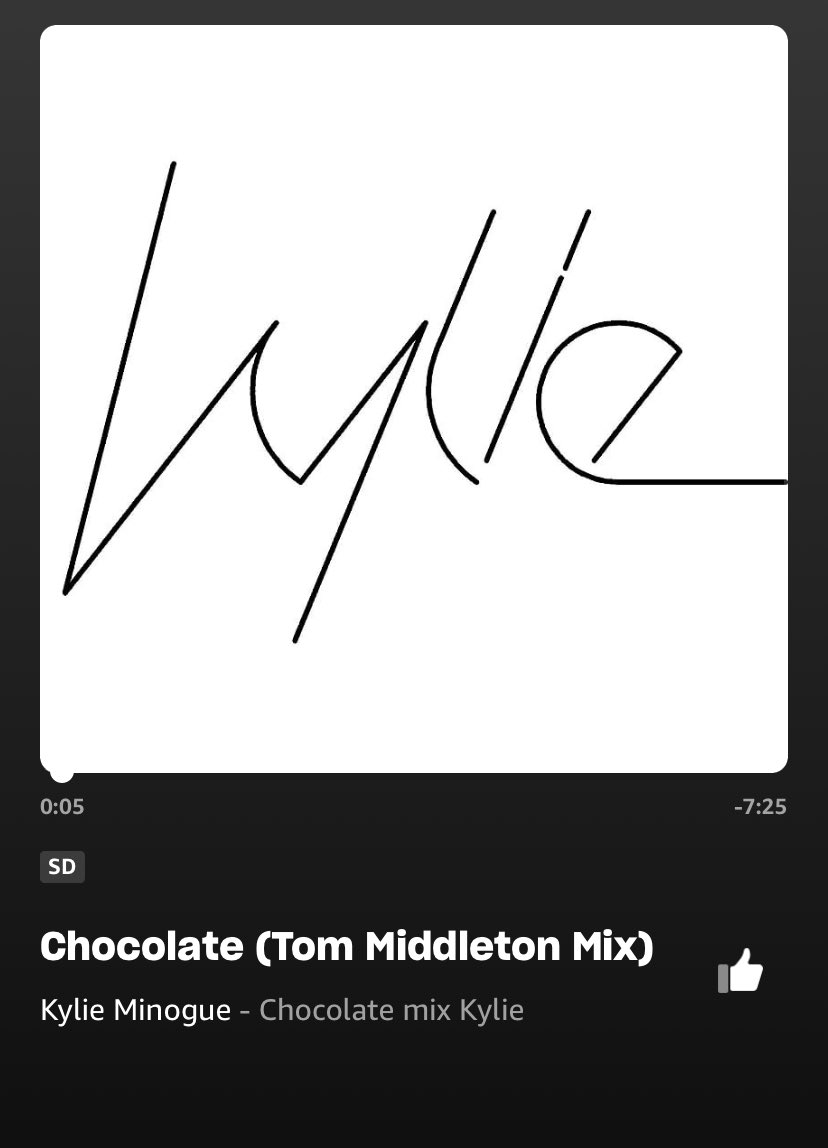 #KylieMinogue #Chocolate #ChocolateKylie #TomMiddleton #remix #DanceMusic