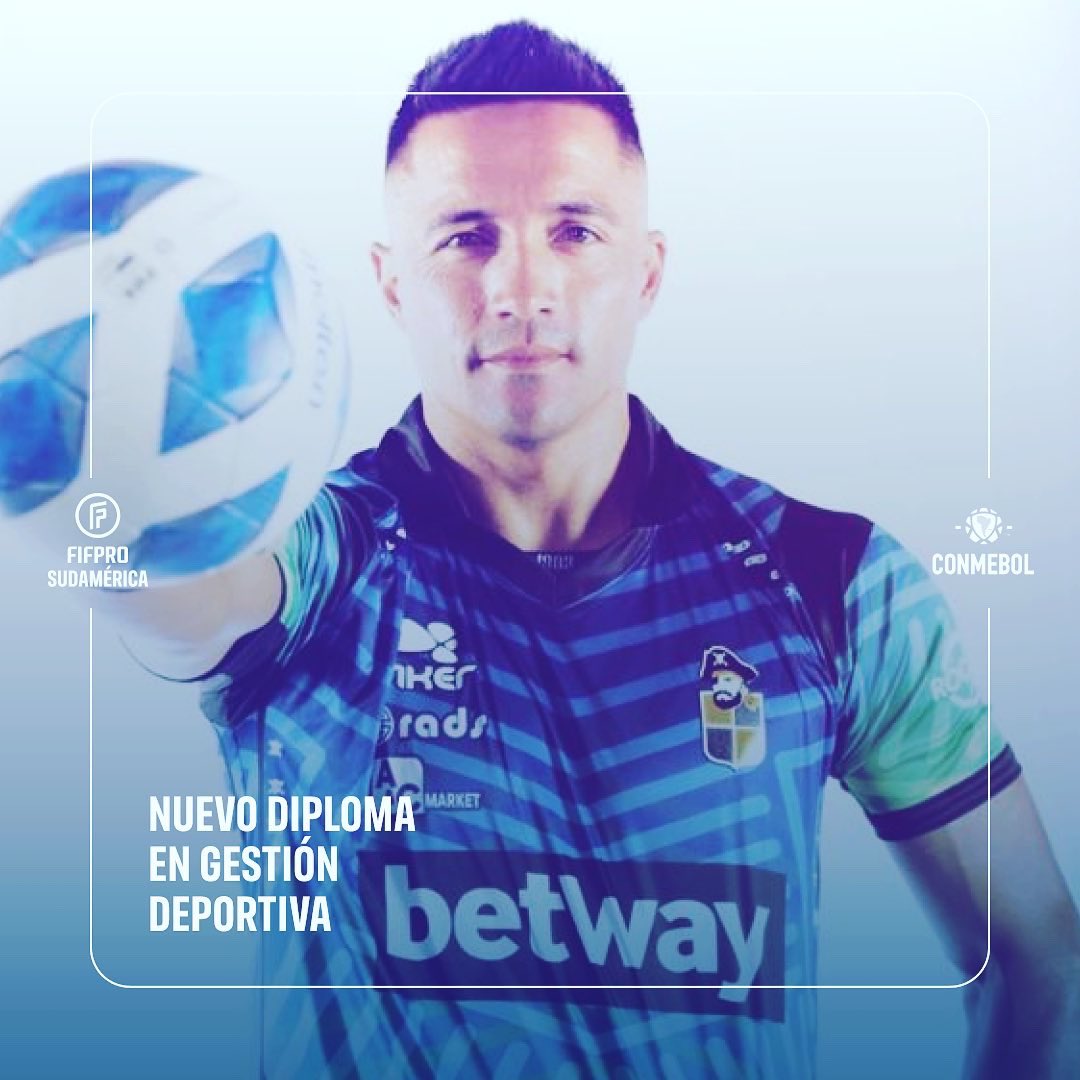 Gracias por acompañarme en mi formación y evolución <a href="/FIFProAmerica/">FIFPRO Sudamérica</a> <a href="/FIFPRO/">FIFPRO</a> <a href="/CONMEBOL/">CONMEBOL.com</a> <a href="/agdws/">Alejandro Domínguez</a> <a href="/dtnerypumpido/">Nery Pumpido</a> <a href="/burto2/">Jose Pablo Burtovoy</a> <a href="/sifup/">Sifup Chile</a>
