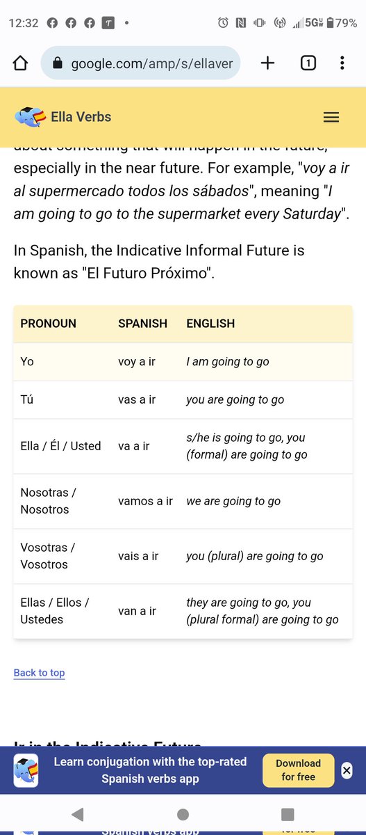 WallyOwi30's tweet image. Some ir conjugations for your day 🎡
#learnspanish #pythonprogammers #managers