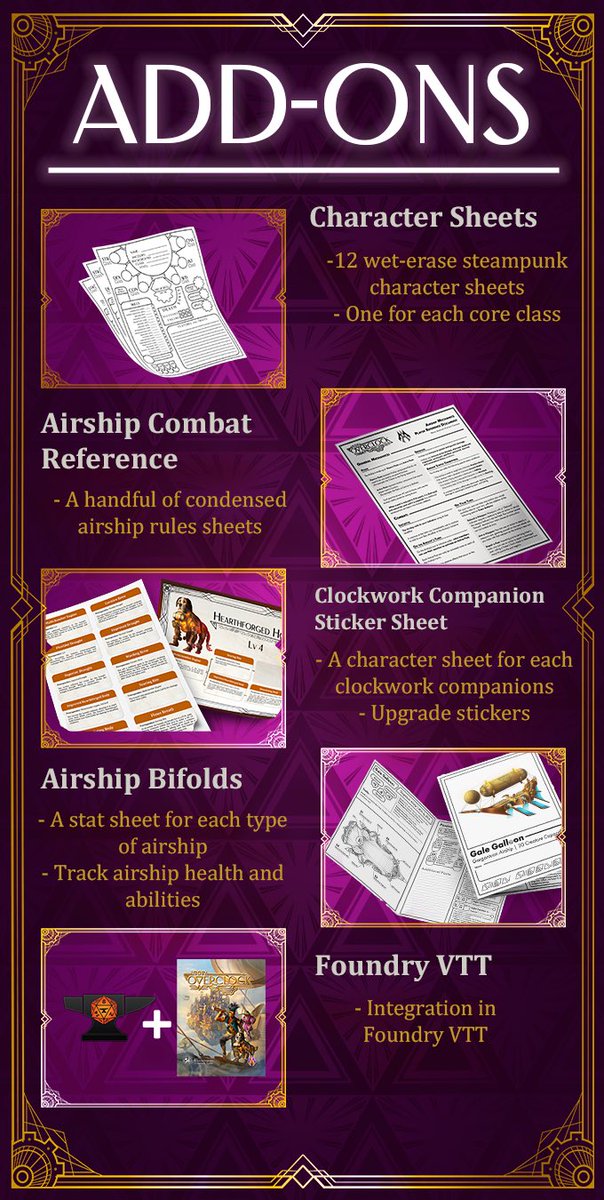 MageArmoire's tweet photo. Take a look at the add-ons we have available for our Kickstarter! 
https://t.co/s25MttS0ZP https://t.co/R5F4Ll18bp