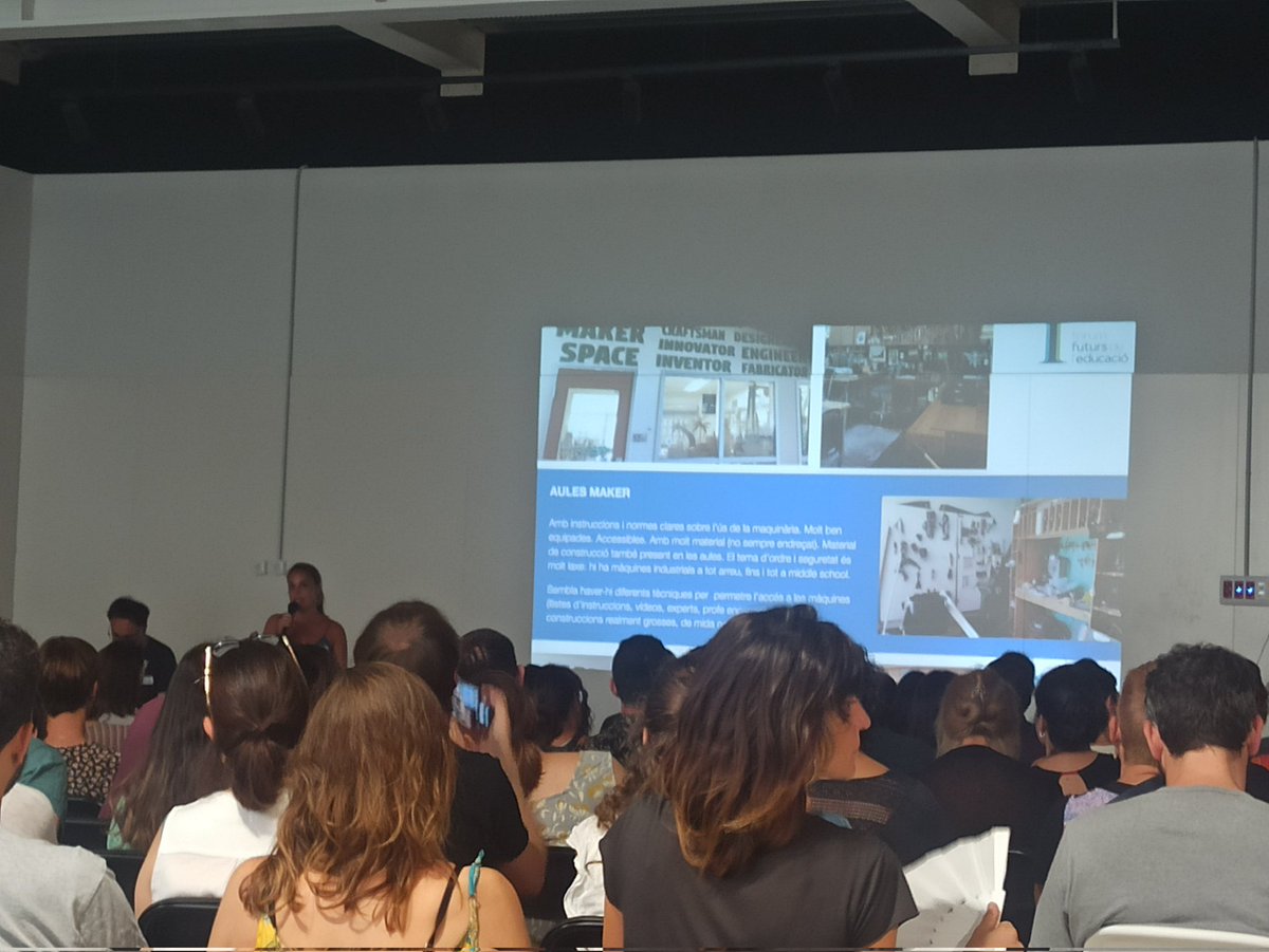 Avui hem estat a una Jornada profitosa amb <a href="/futurseducacio/">Fòrum Els Futurs de l’Educació</a> i <a href="/catesco/">CATESCO</a> . Experiències, tallers i debats interessants al voltant de temes com IA o Aprenentatge Dirigit #SharingIsCaring #teamworkmakesthedreamwork