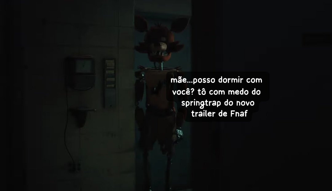 trailer de Fnaf mal lançou e eu já tô assim 😭😰