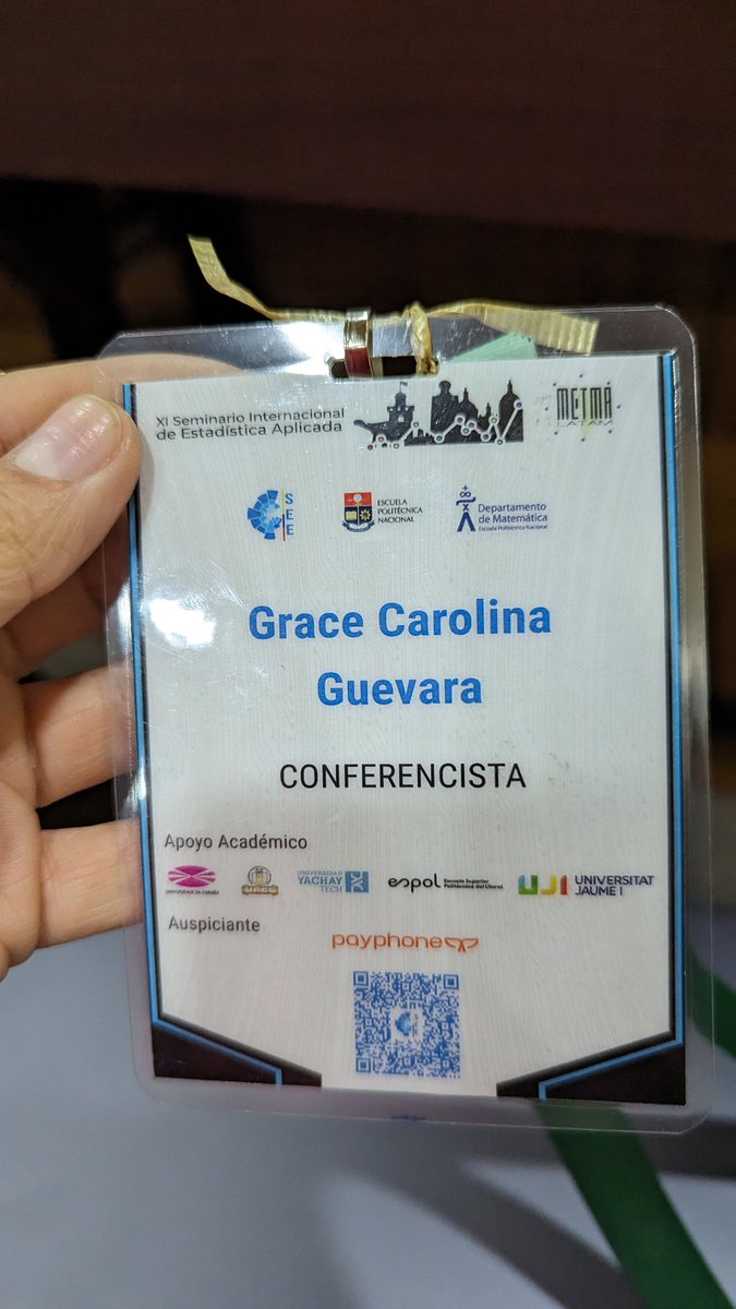 CarolinaGuevar9's tweet image. Today, I will be presenting my #research work, co-authored with Yasmina Vizuete, about #poverty #spillovers in #ecuador at the conference METMA-LATAM. I am thankful to @EPNEcuador for funding my participation in this congress! Stay tuned!