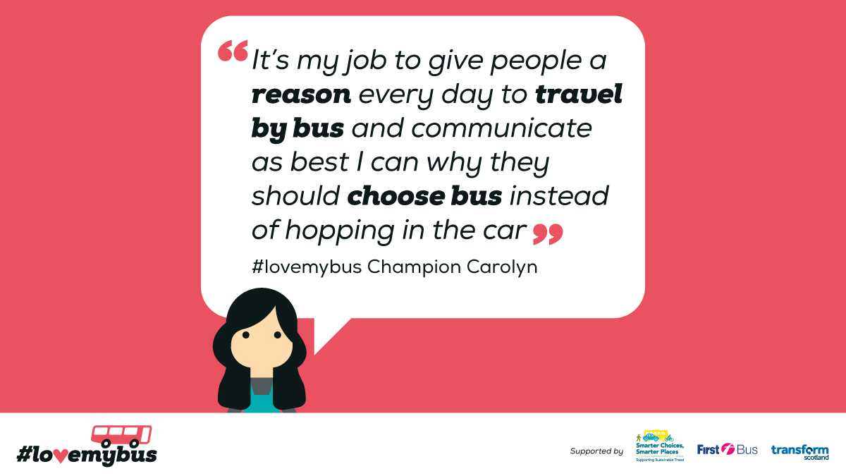 lovemybus_'s tweet photo. Carolyn is helping people stay connected by providing important information that allows people to make journeys by #bus, and ensure they have everything they need to know ahead of travel. 

Read more: https://t.co/WcO2QoHtVy

#lovemybus #ChooseBus #BusForEveryone #BusForFuture https://t.co/n34i8cXkBh