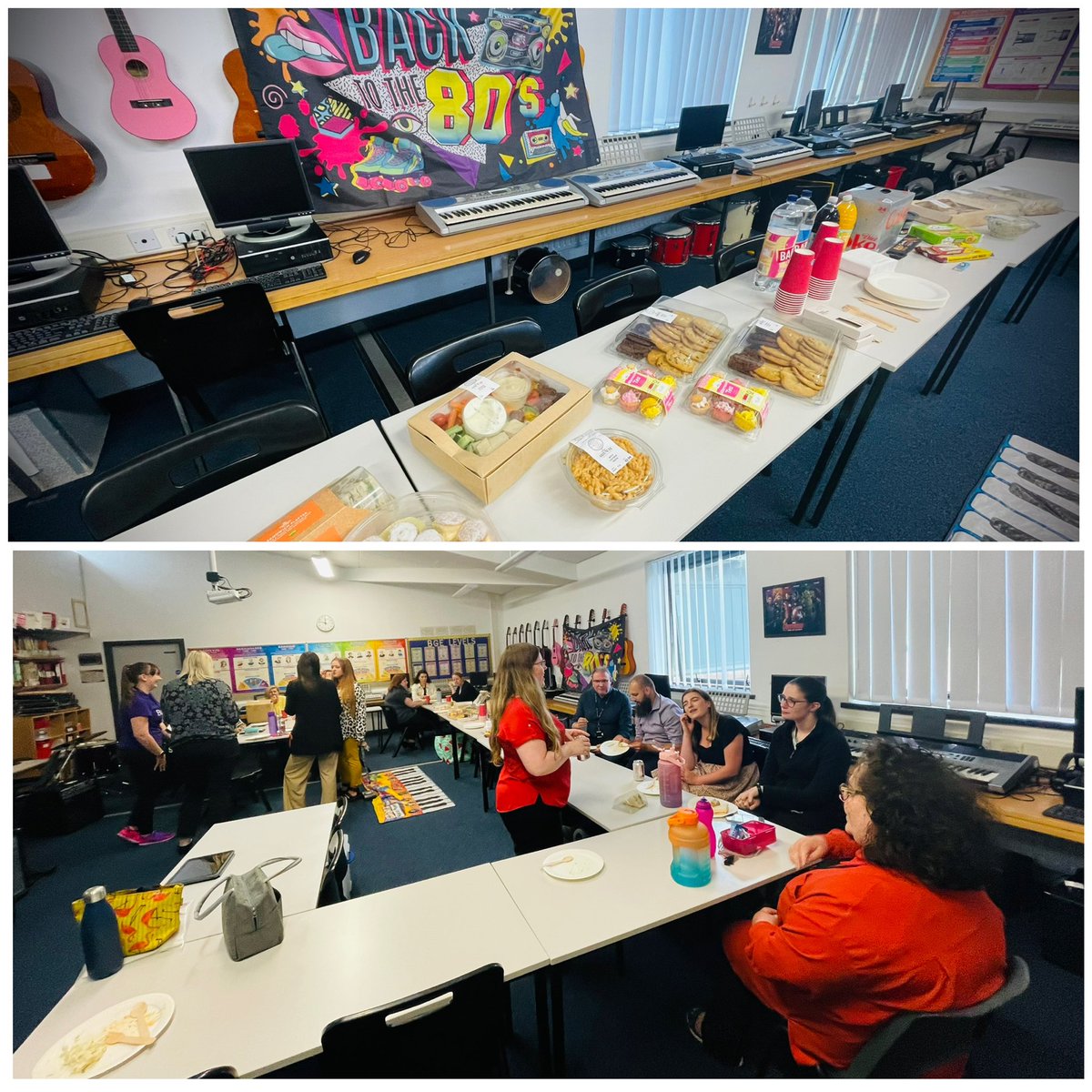 Had a lovely time hosting our 80s themed lunch today as a small token of appreciation to all of the INCREDIBLE staff whole school that played a role in the success of this years show “Back to the 80s” 😍 🙌 

Without you, it wouldn’t be possible! 
So, so grateful! 👏