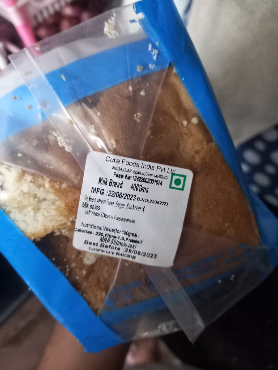 prashaanth_90's tweet photo. @fssaiindia @ovenfresh  #DrSatheeshKumar #foodsafety #chennai #ovenfresh 

Please action on this and request to raid the factory. This was purchased at padur sri krishna super market https://t.co/Ktj6wa6u74