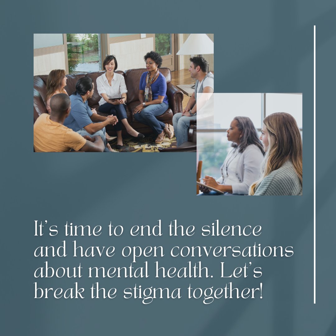 WardPsychology's tweet photo. It's time to shatter the silence and break down the barriers surrounding mental health. Together, we can cultivate a society where #mentalhealth is prioritized, and no one feels isolated or ashamed to seek help. Your voice matters, your story matters. #breakthestigma https://t.co/C9CveHLgdW