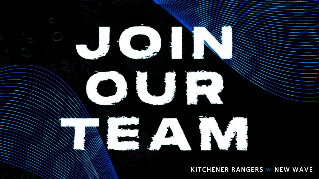 The #OHLRangers are #hiring for the position of Manager of Communications and Team Services.

Responsible for communications, media, and public relations strategies and team services for the Kitchener Rangers.

➡️linkedin.com/jobs/view/3645…

#Kitchener | #NewWave
