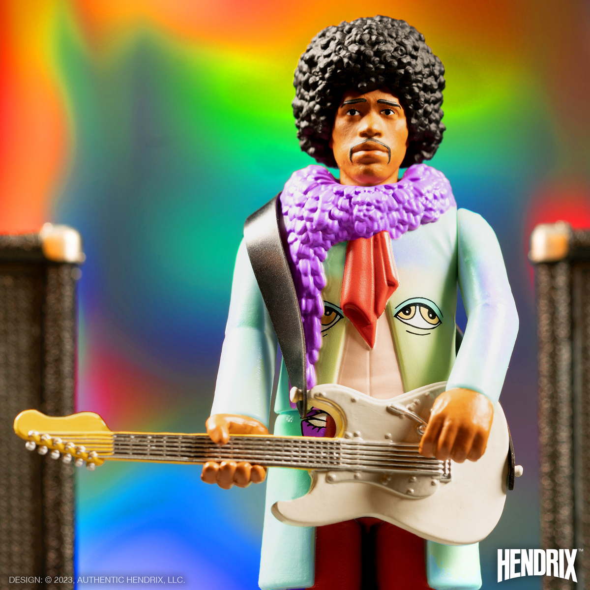 super7store's tweet photo. There are two eras in a person's life: the time before they've experienced the music of JIMI HENDRIX™ and everything that comes after! The Are You Experienced™ JIMI HENDRIX™ ReAction Figure is available now on https://t.co/4d9kFA3bDt! #Super7 @JimiHendrix https://t.co/Mq9WmUfflU